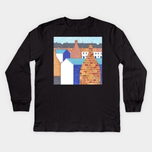 STOKE ON TRENT: SERIES Kids Long Sleeve T-Shirt